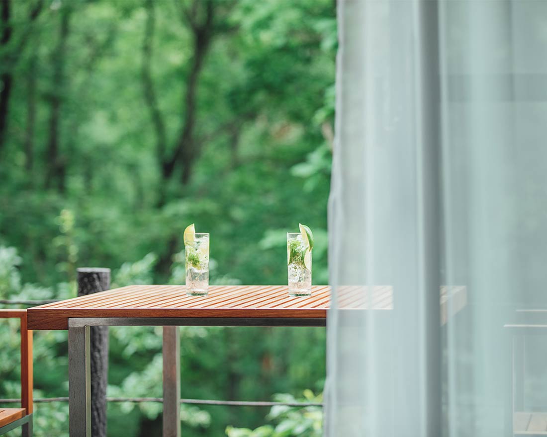 Private bar on your terrace.