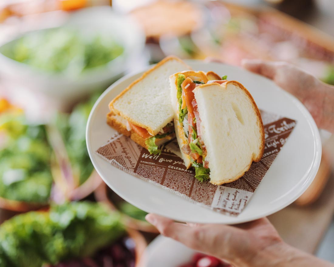 Savor fresh local ingredients.