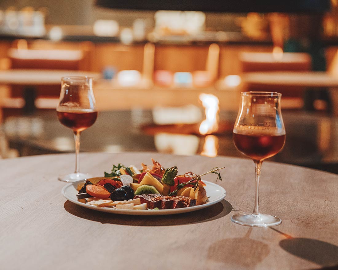 Feel the season in each dish.