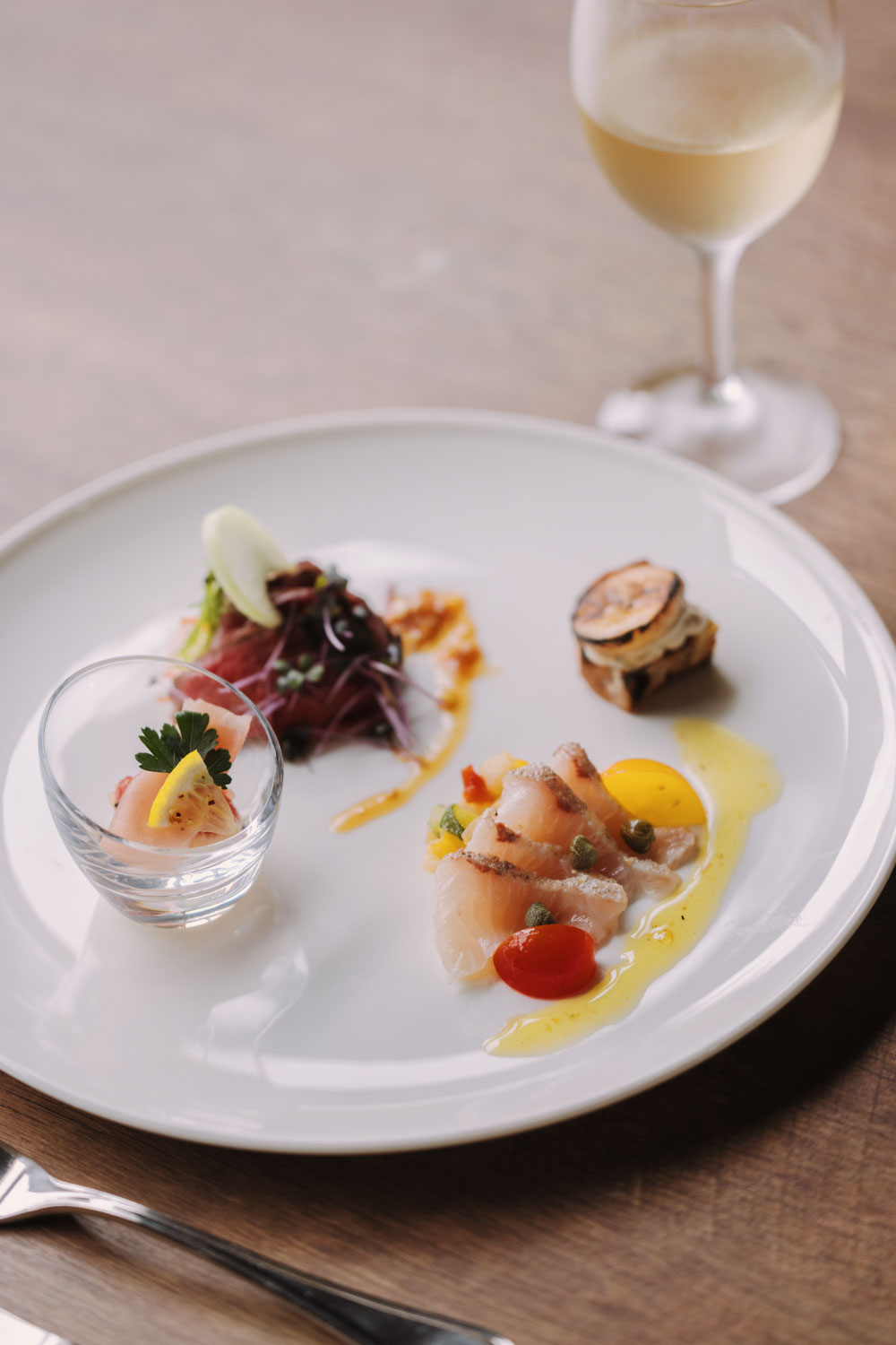 All-inclusive forest resort THE KEY HIGHLAND NASU aperitif and wine